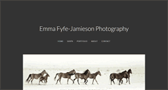 Desktop Screenshot of emmafjphotography.com